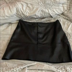 Zara faux leather skirt. Size Small